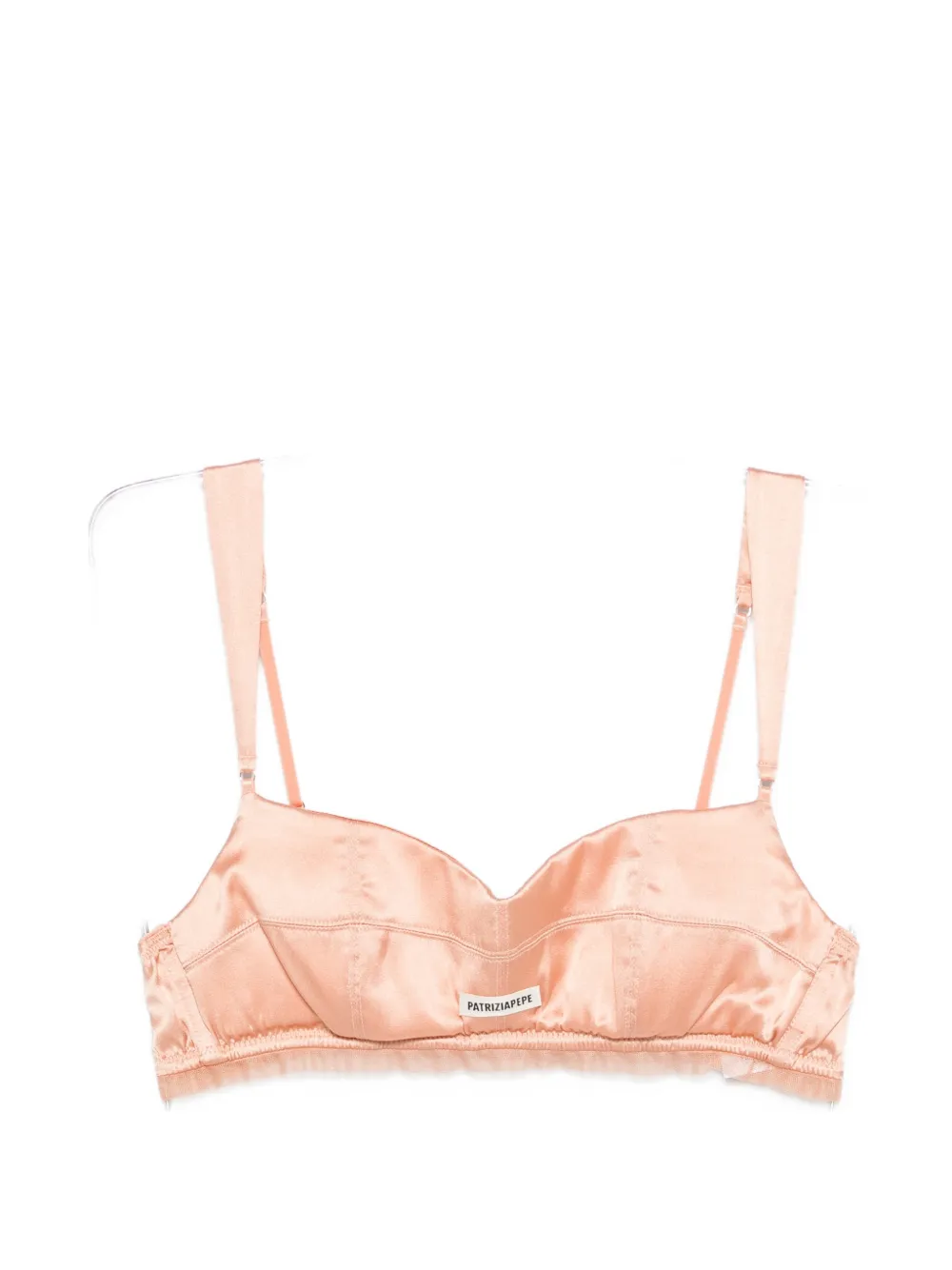 Patrizia Pepe logo-detail bra - Rosa