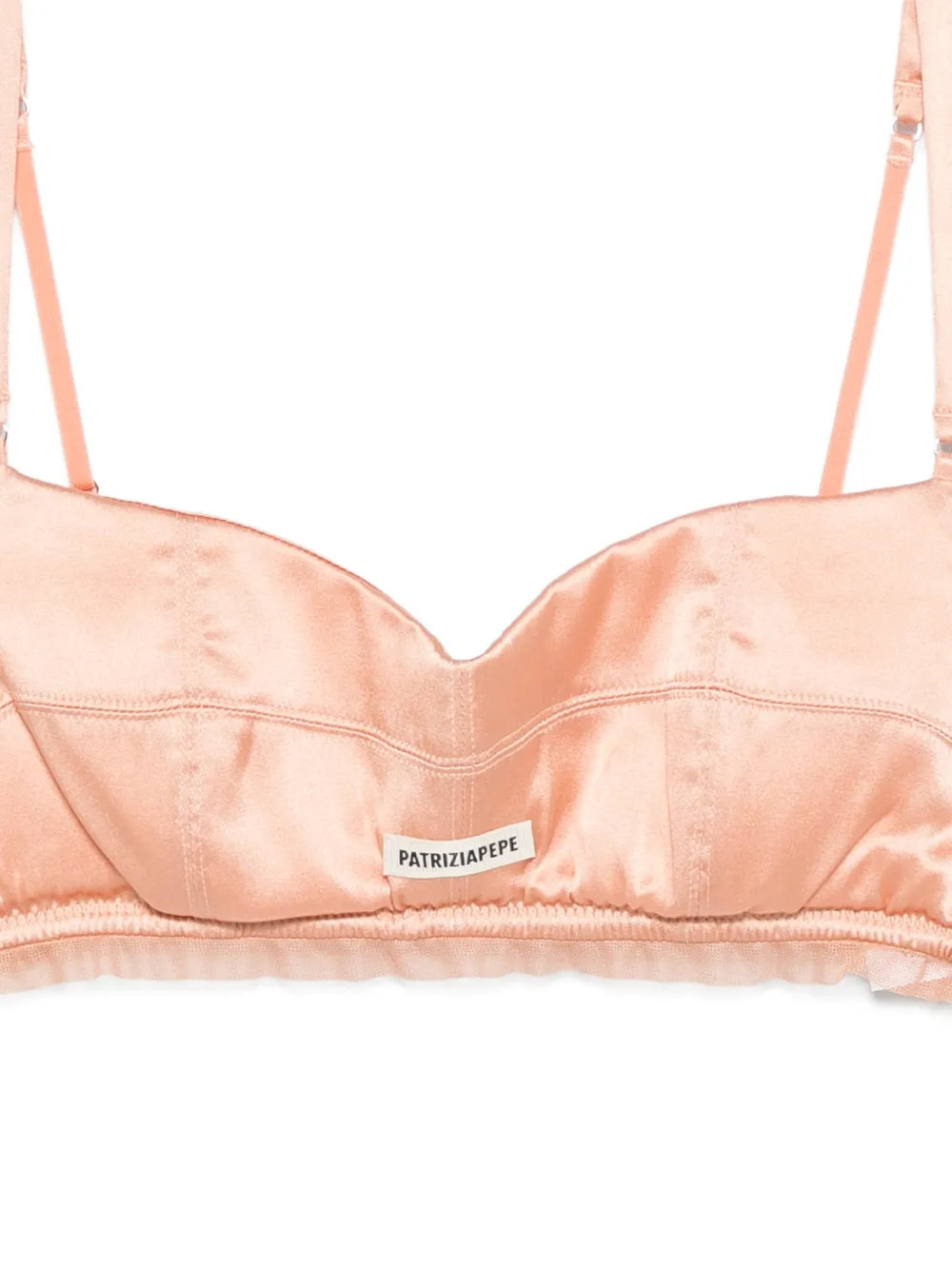 Patrizia Pepe bh met logodetail Roze