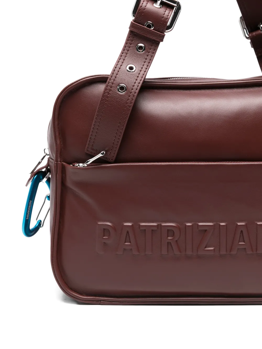 Embossed Leather Tote Bag