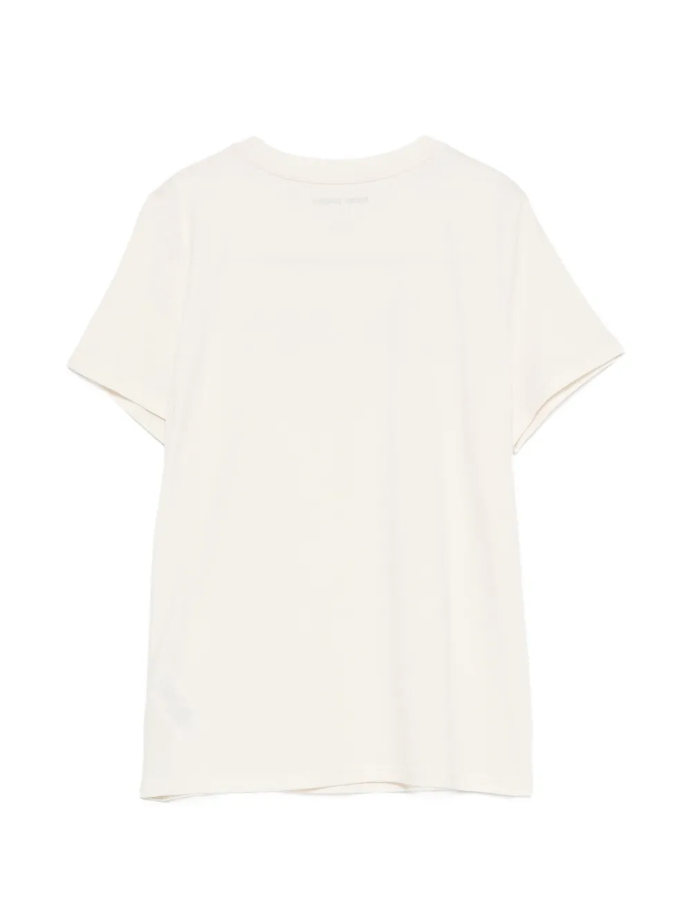 DKNY Ombre T-shirt met stras Beige