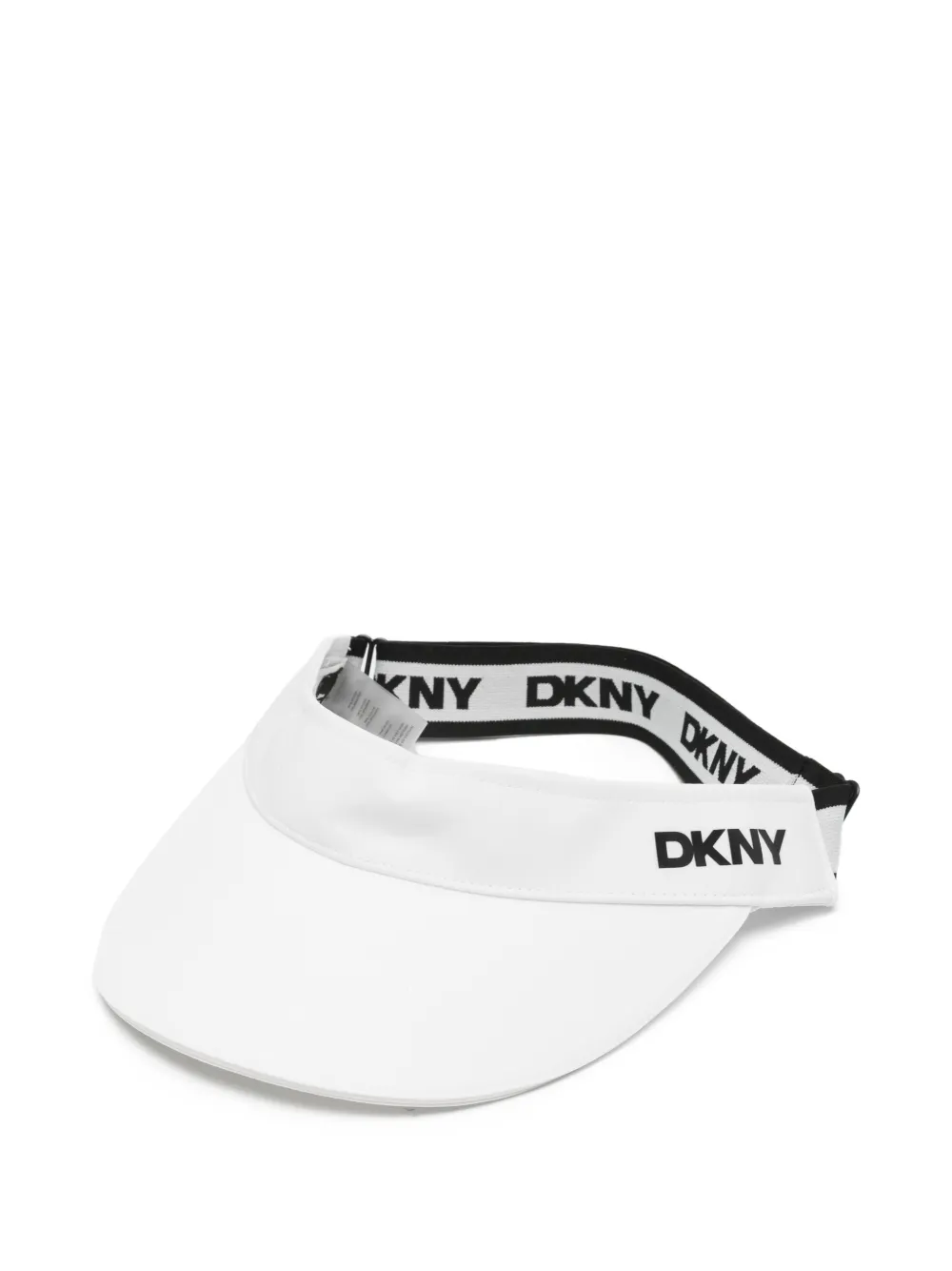 DKNY Visiera con logo - Bianco