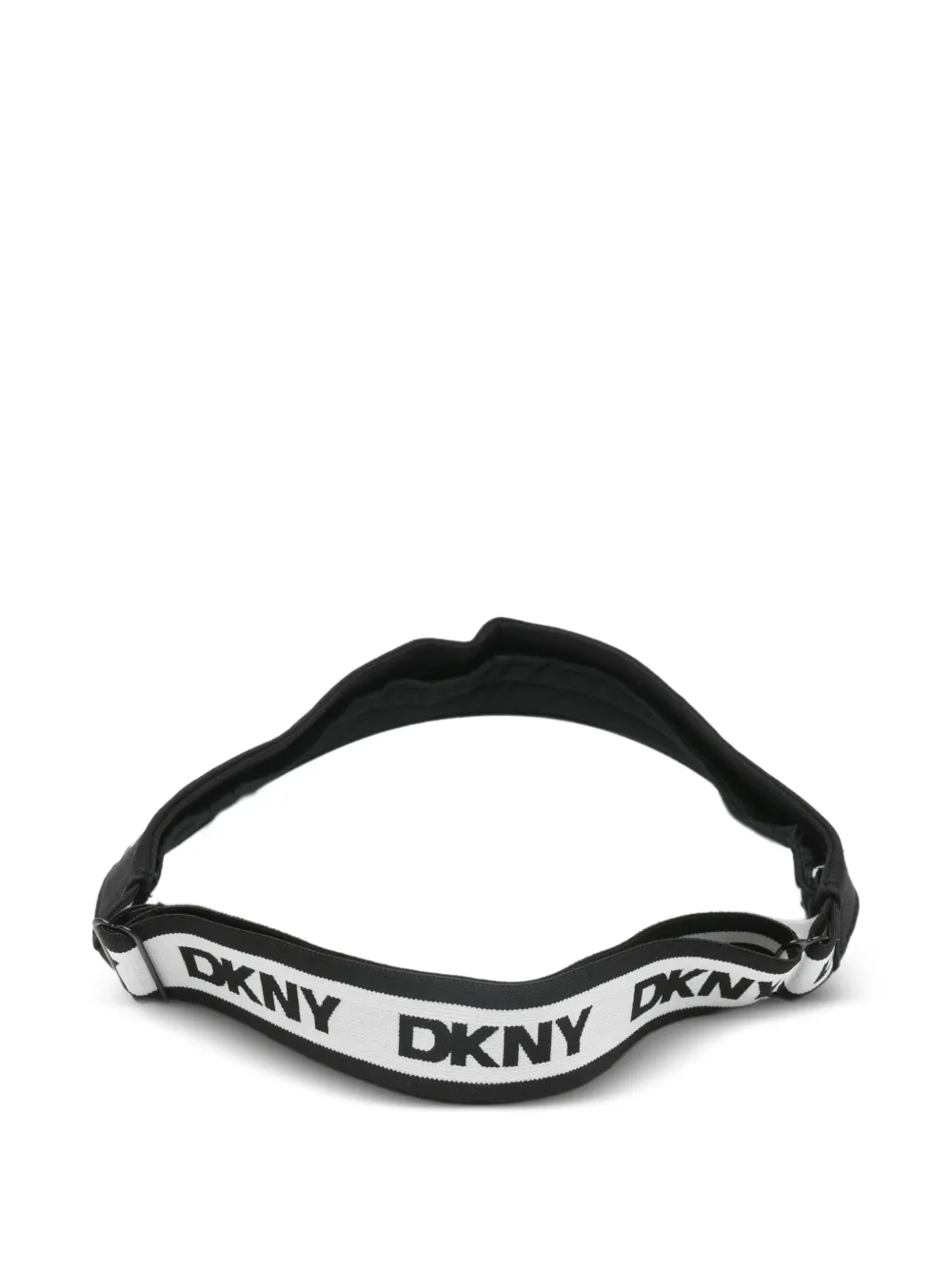 DKNY Tennis zonneklep met logo Zwart
