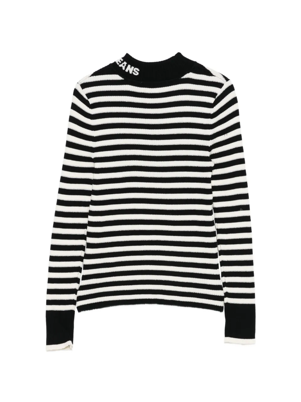 DKNY Gestreepte sweater met lange mouwen Zwart