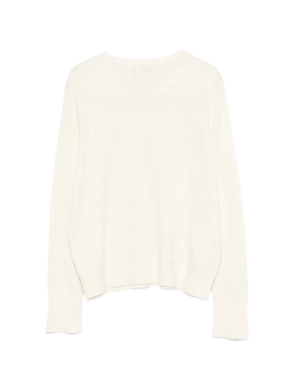 DKNY Trui met logodetail en lange mouwen Beige