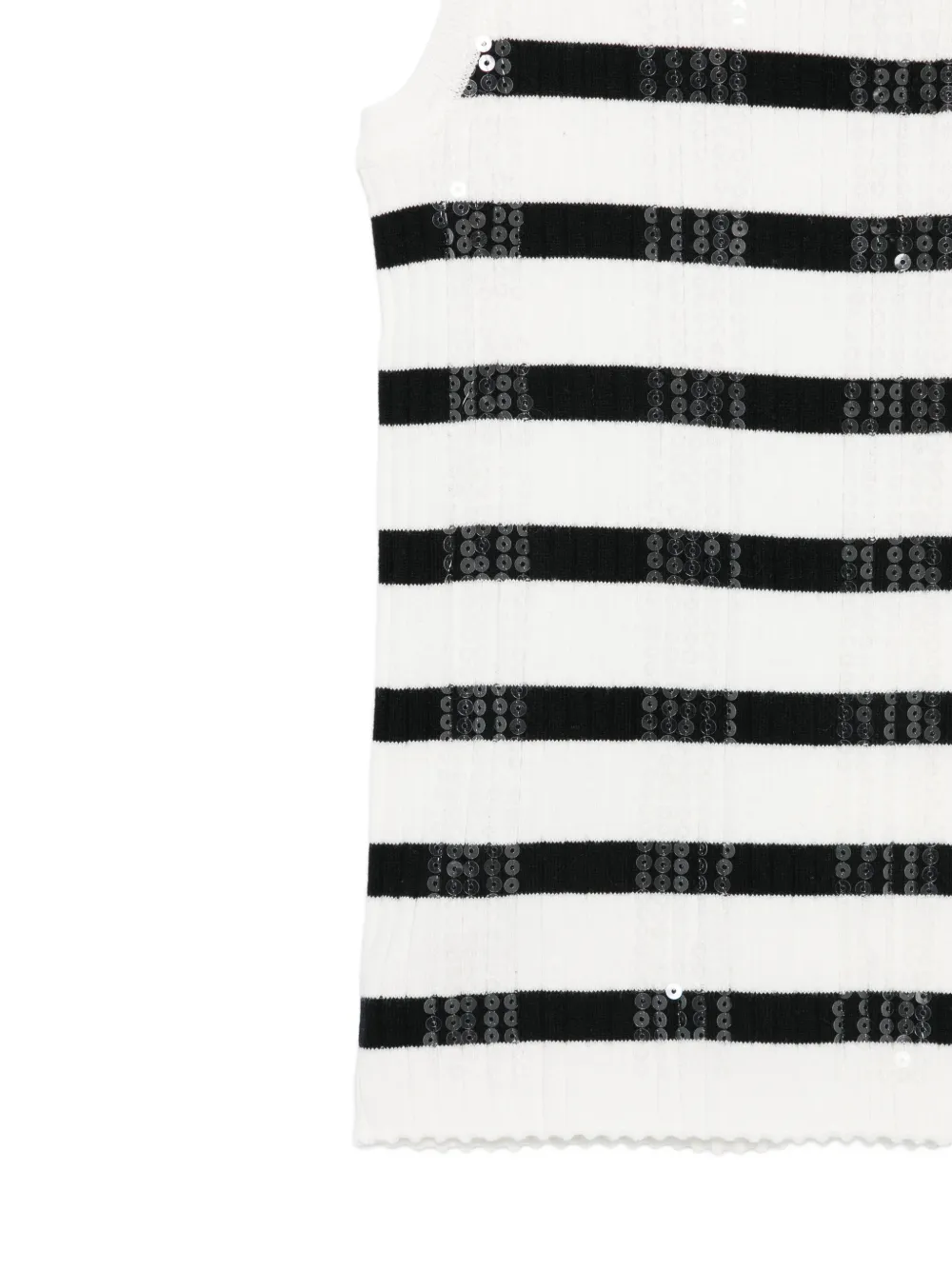 DKNY Gestreepte tanktop Wit