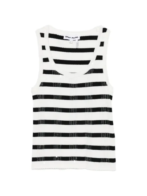 DKNY striped tank top
