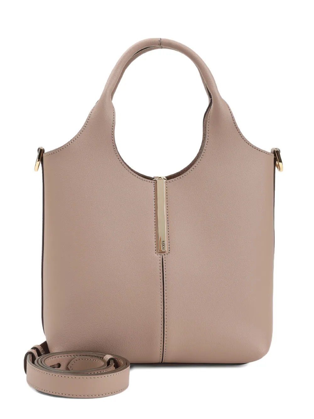 Tod's leather tote bag - Neutrals