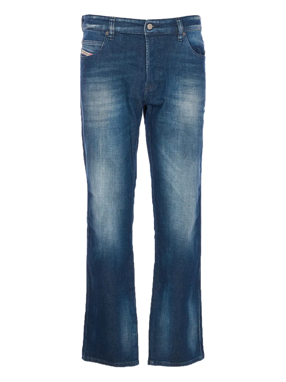 Diesel 1193 D-byl button-closure five-pockets jeans - Blu