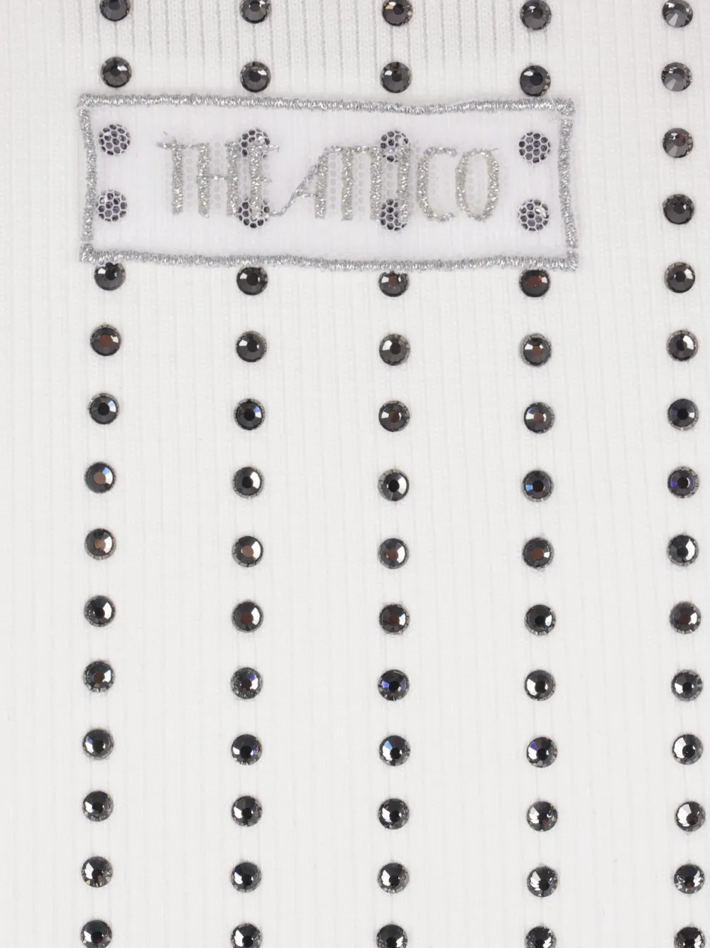 The Attico Verfraaide top Wit