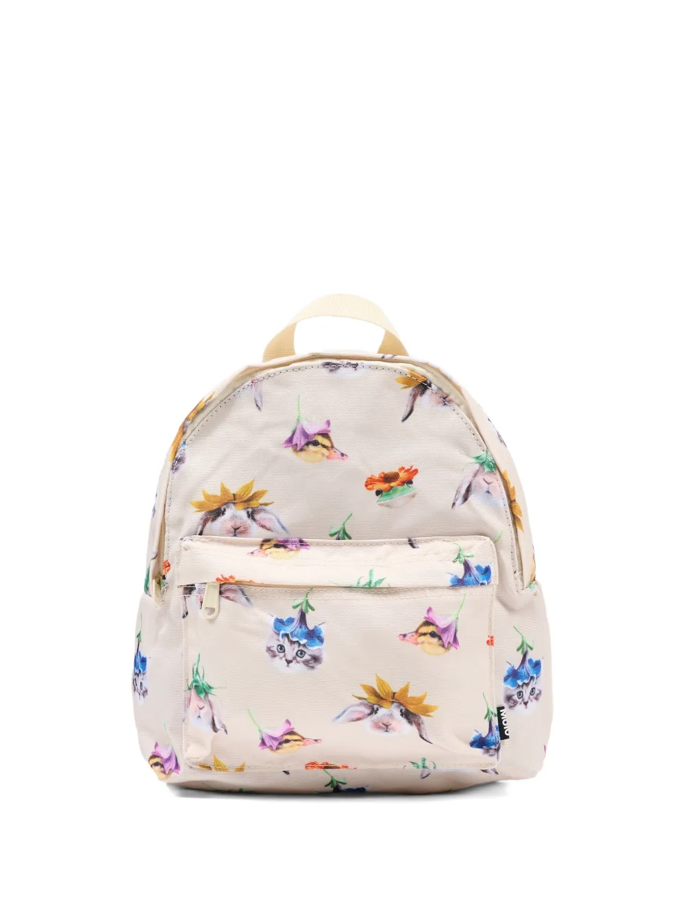 Molo floral-print backpack - Toni neutri