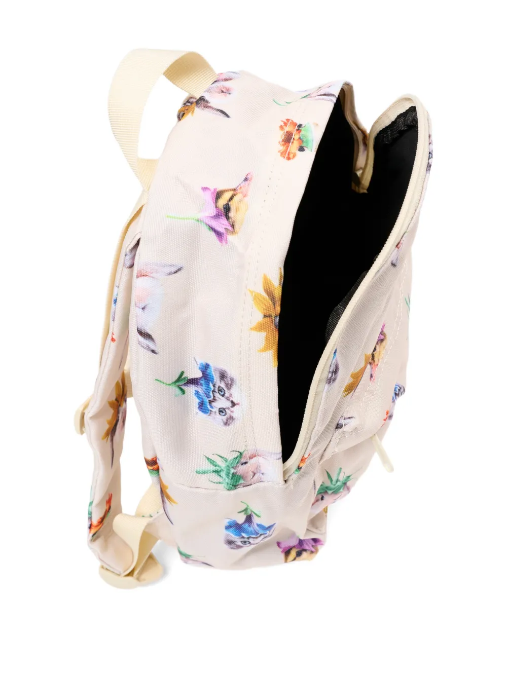  Molo Floral-print Backpack - Neutrals 