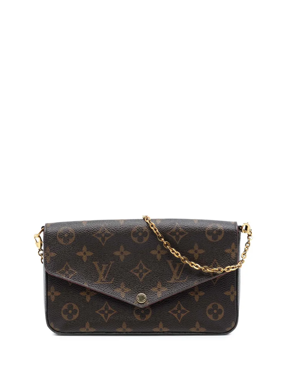 Louis Vuitton Pre-Owned 2018 Monogram Pochette Felicie crossbody bag - Braun