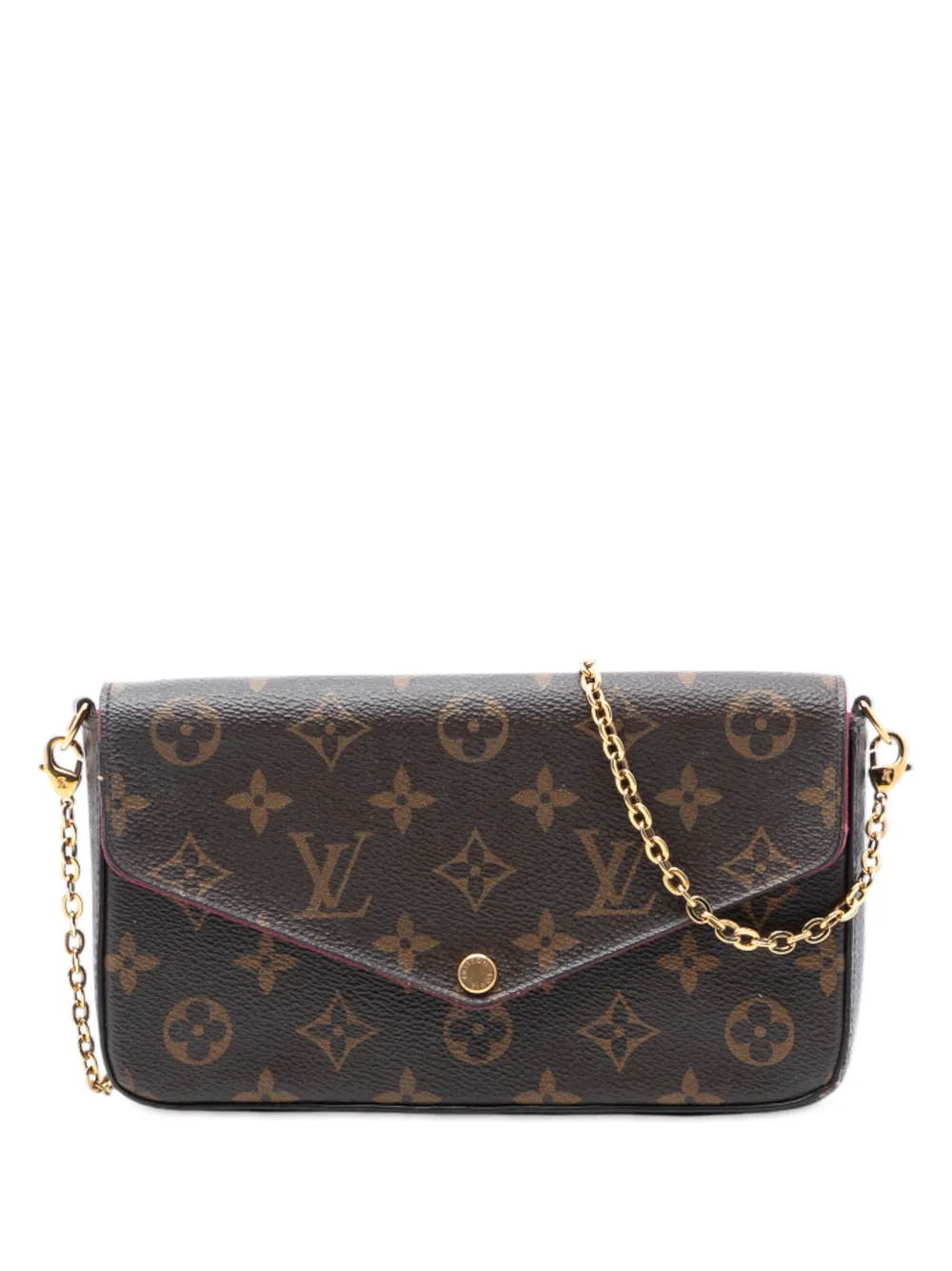 Louis Vuitton Pre-Owned 2019 Monogram Pochette Felicie crossbody bag - Brown