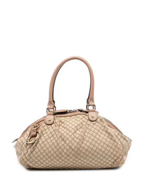 Gucci Pre-Owned 2016-2025 Diamante Sukey Satchel-Tasche aus Canvas