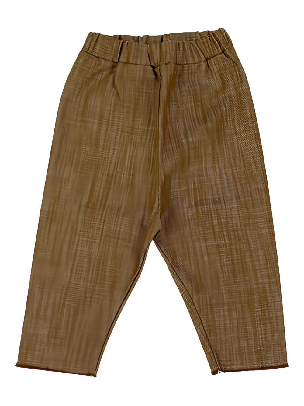 minimù elasticated trousers - Marrone