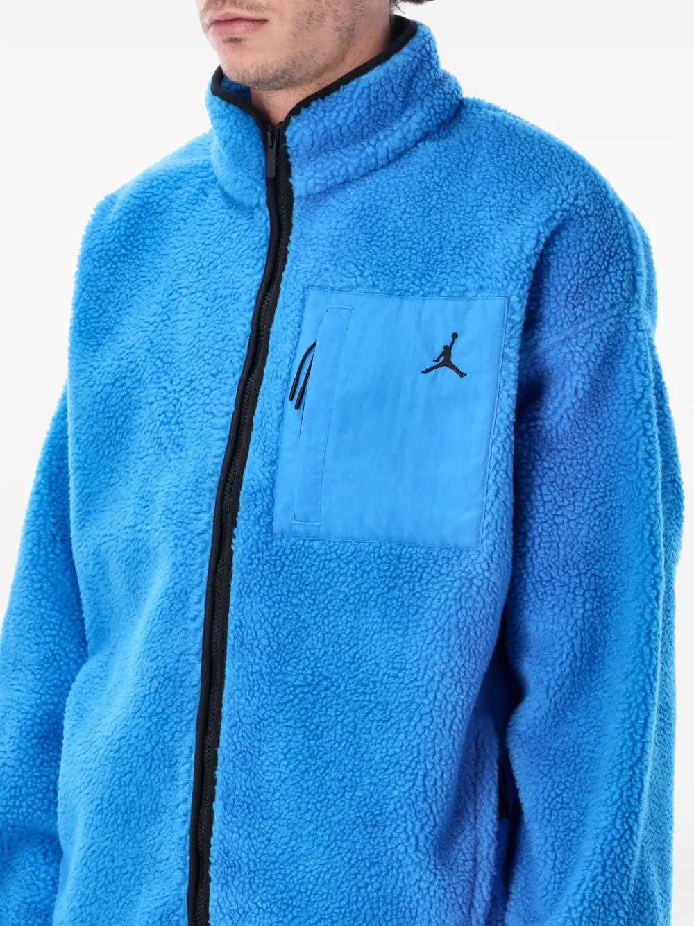  Nike Zip Logo Jacket - Blue 