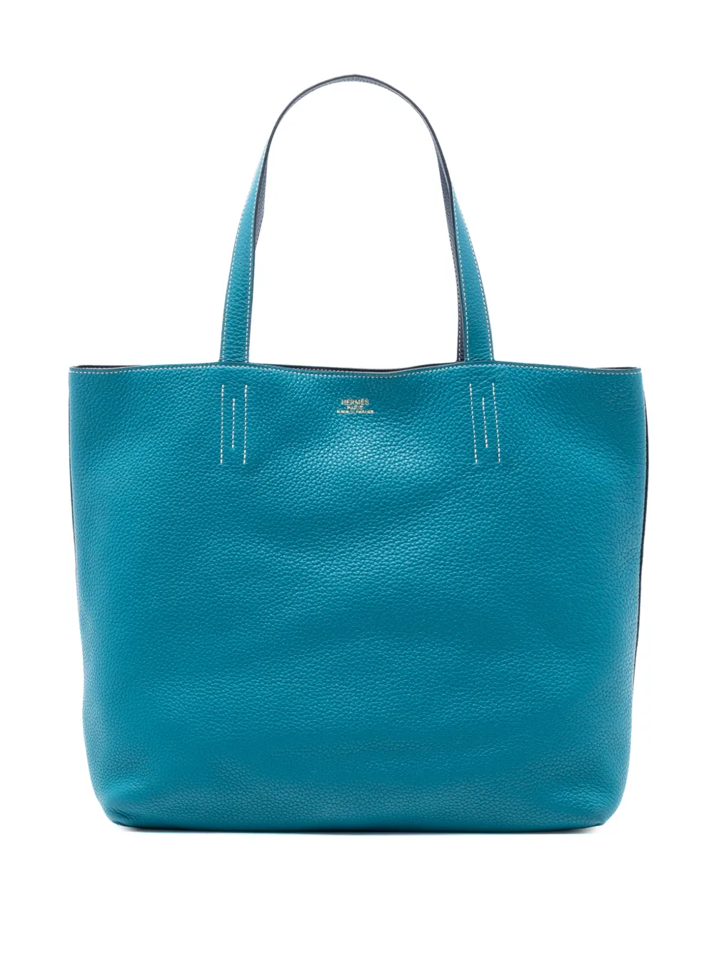 Hermès Pre-Owned 2013 Clemence Double Sens 36 tote bag - Blu