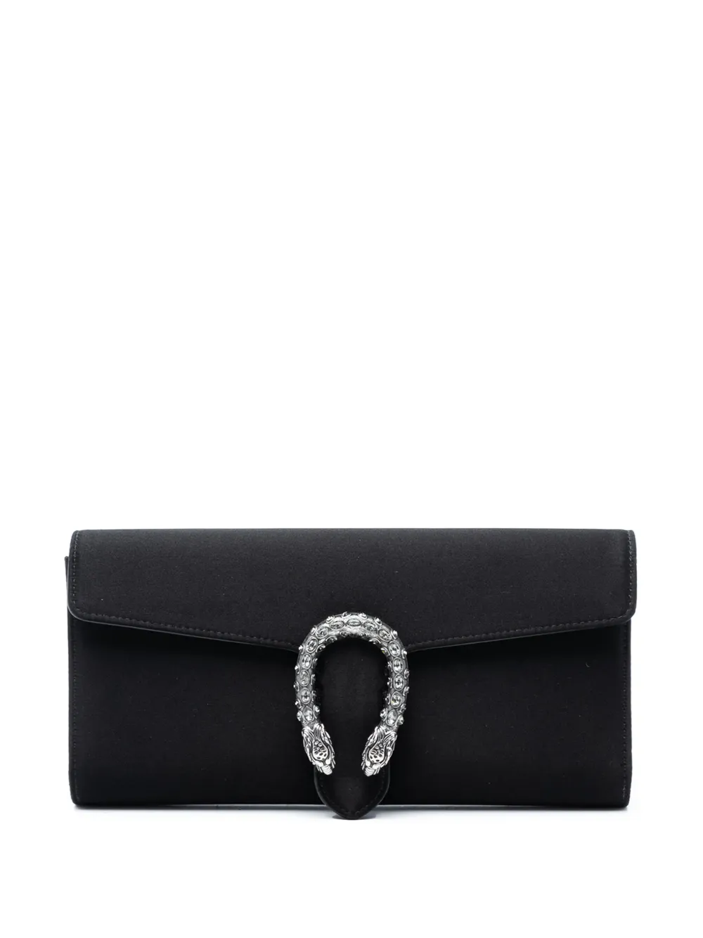 Gucci Pre-Owned 2016-2025 Satin Dionysus clutch bag - Nero