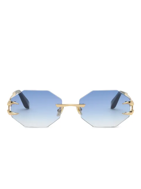Roberto Cavalli geometic-frame sunglasses