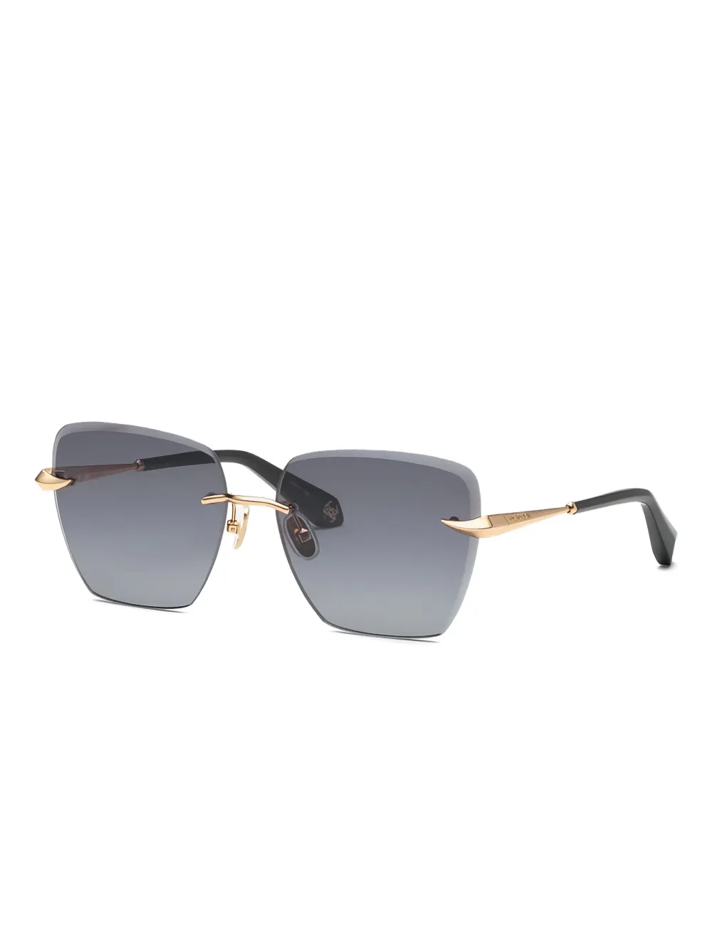 Roberto Cavalli rimless front sunglasses - Goud