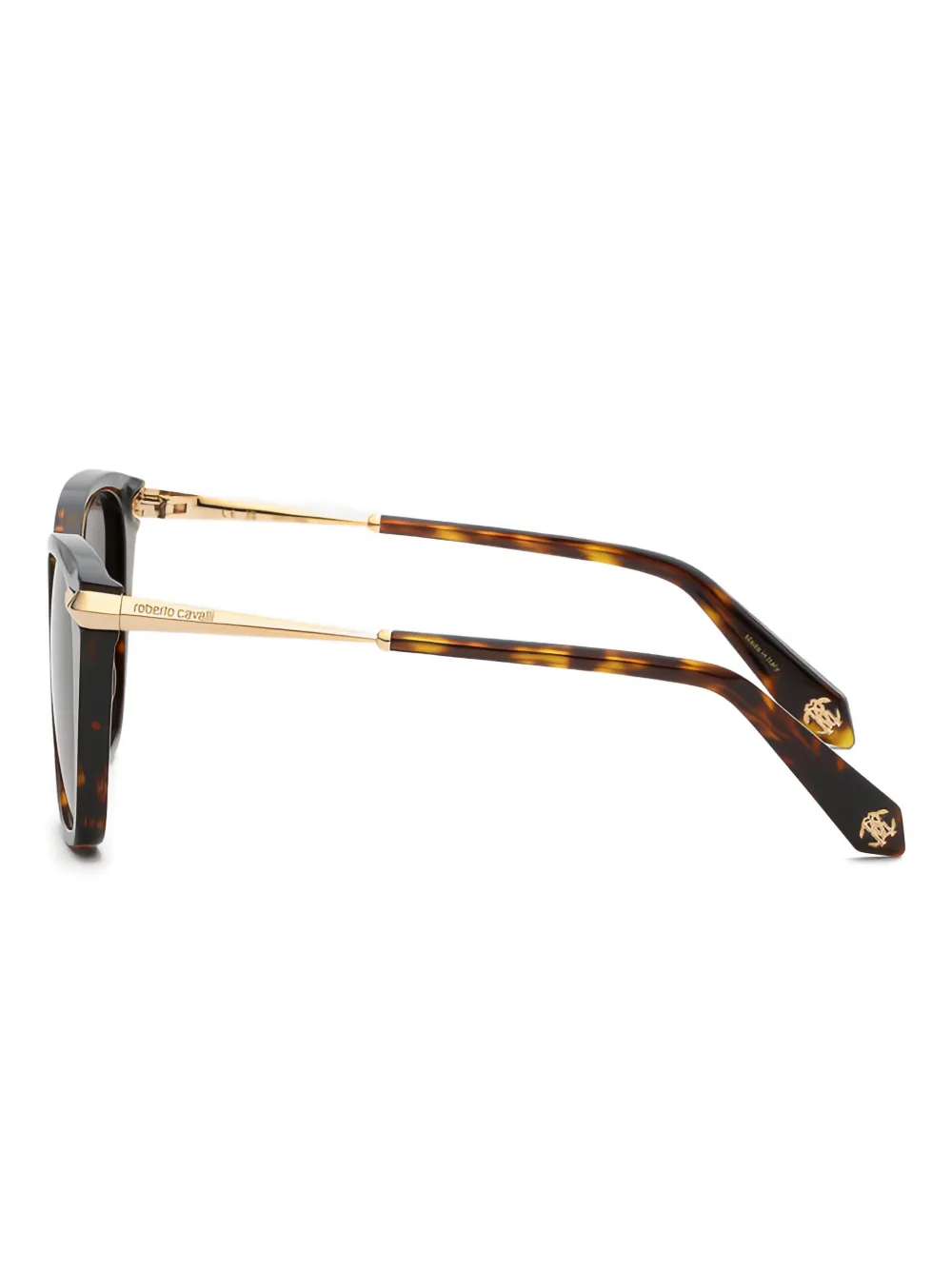  Roberto Cavalli Square-frame Sunglasses - Brown 