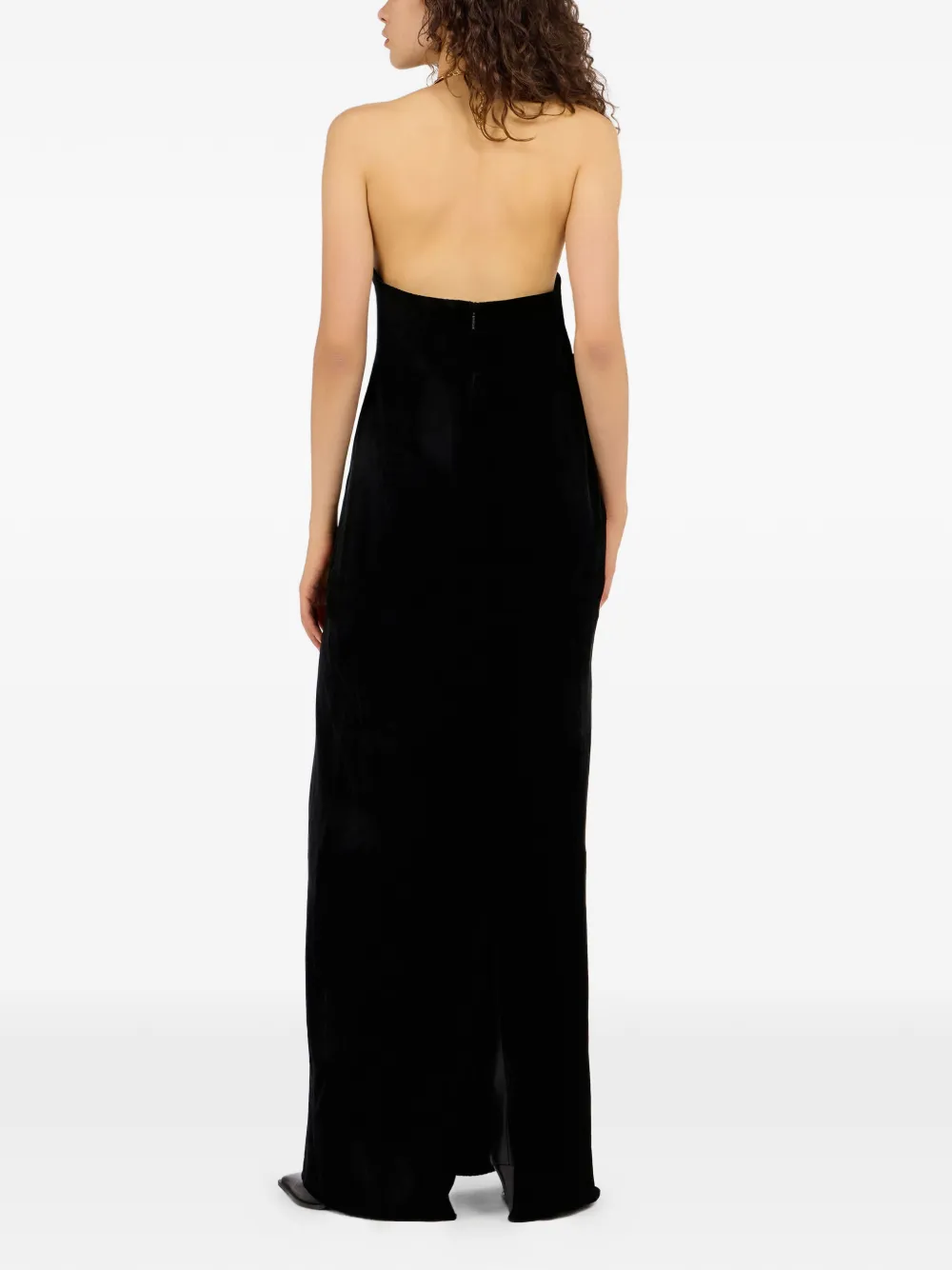 Roberto Cavalli Uitgesneden midi-jurk Zwart