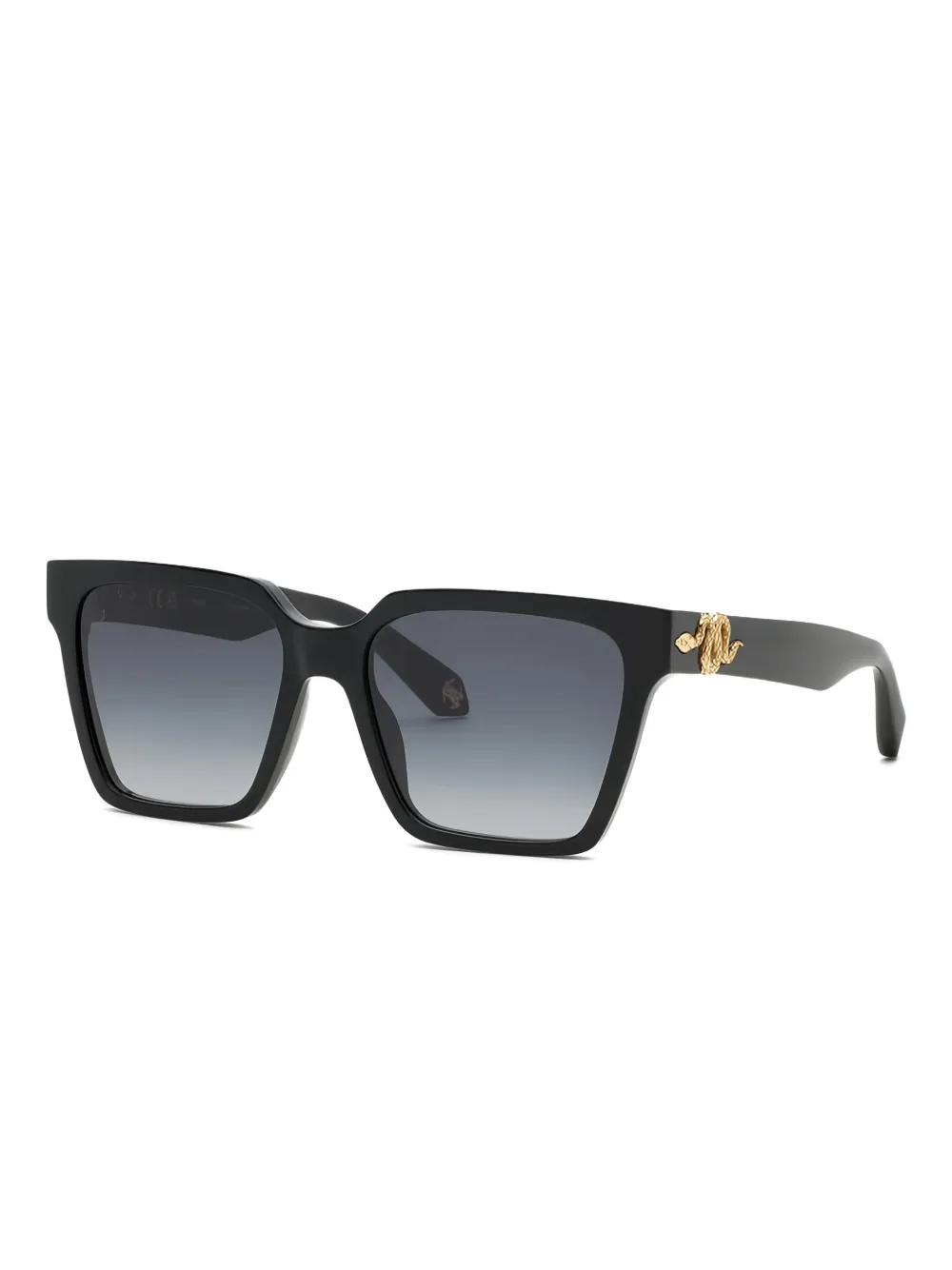 Roberto Cavalli square-frame sunglasses - Zwart
