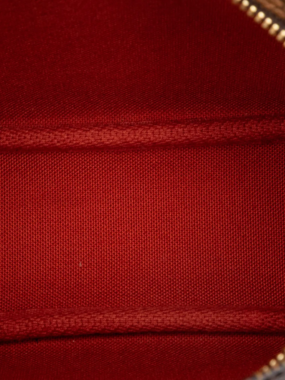 Louis Vuitton Pre-owned 2001 Damier Ebene Trousse Pochette Handbag in Brown, view 5