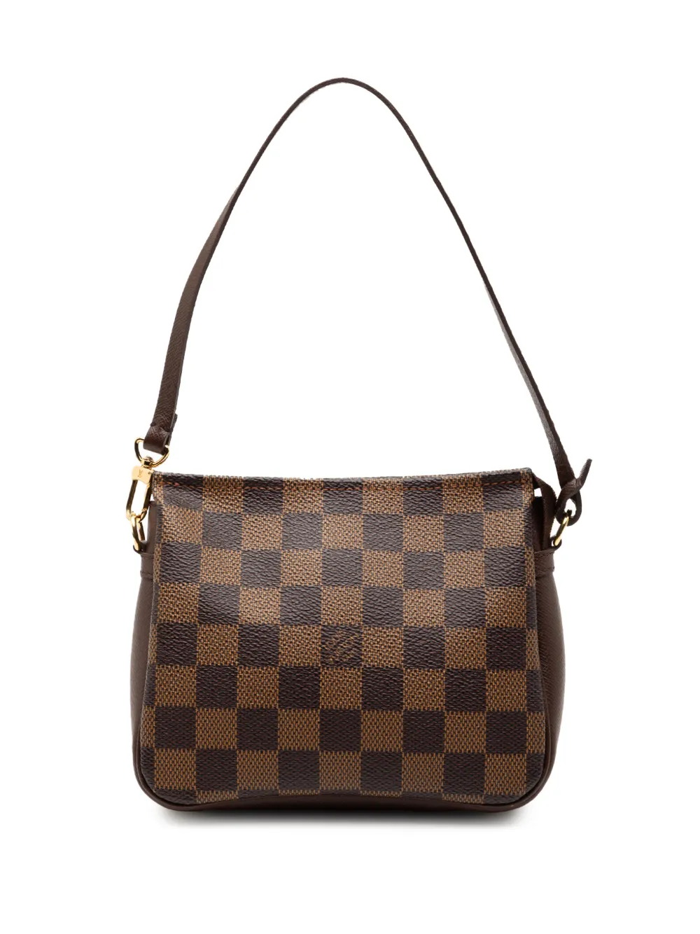 Louis Vuitton Pre-Owned 2001 Damier Ebene Trousse Pochette handbag - Marrone