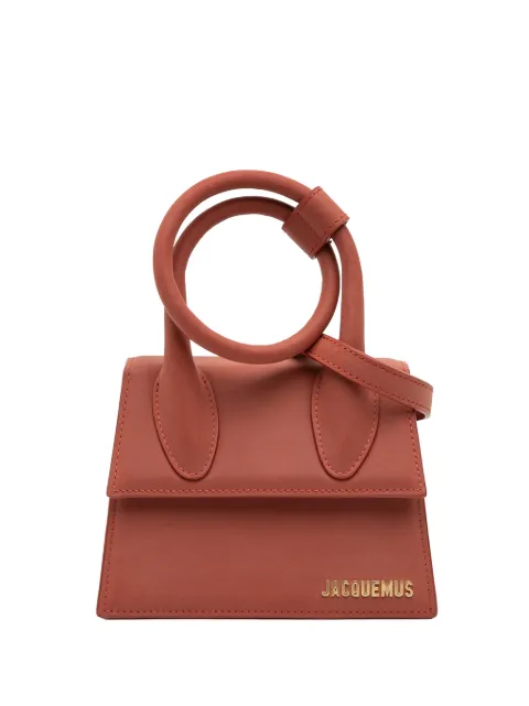 Jacquemus Pre-Owned 2020-2025 Nubuck Le Chiquito Noeud satchel