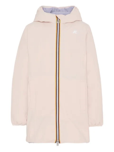 K Way Kids chamarra reversible capitonada con capucha