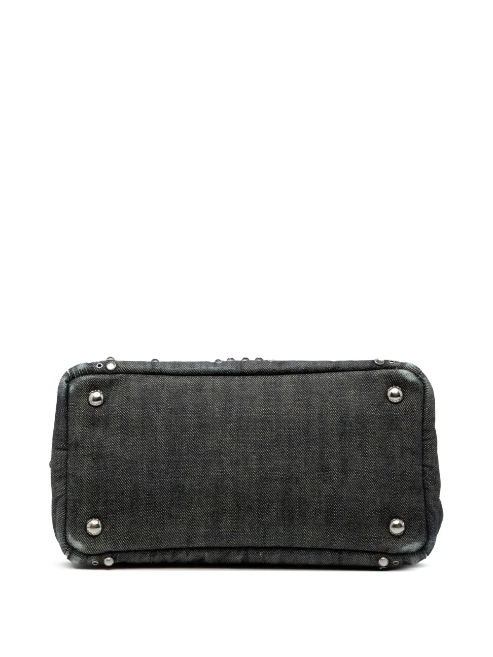 2010-2025 Small Denim Canapa Bijoux And Grommet Satchel