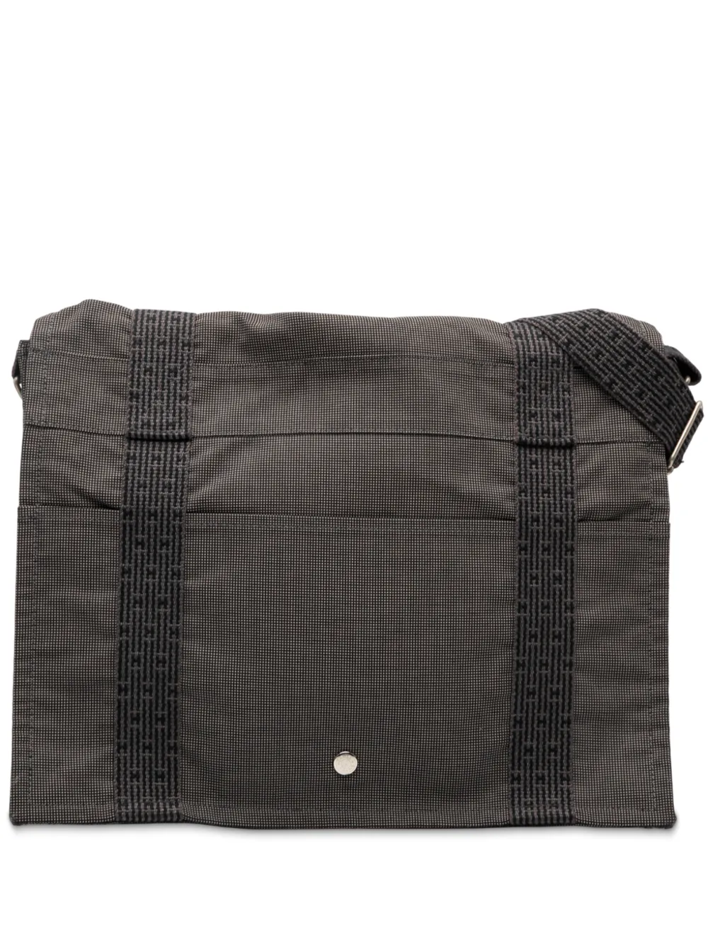 Hermès Pre-Owned 1990-2010 Canvas Herline Besace MM crossbody bag - Grey