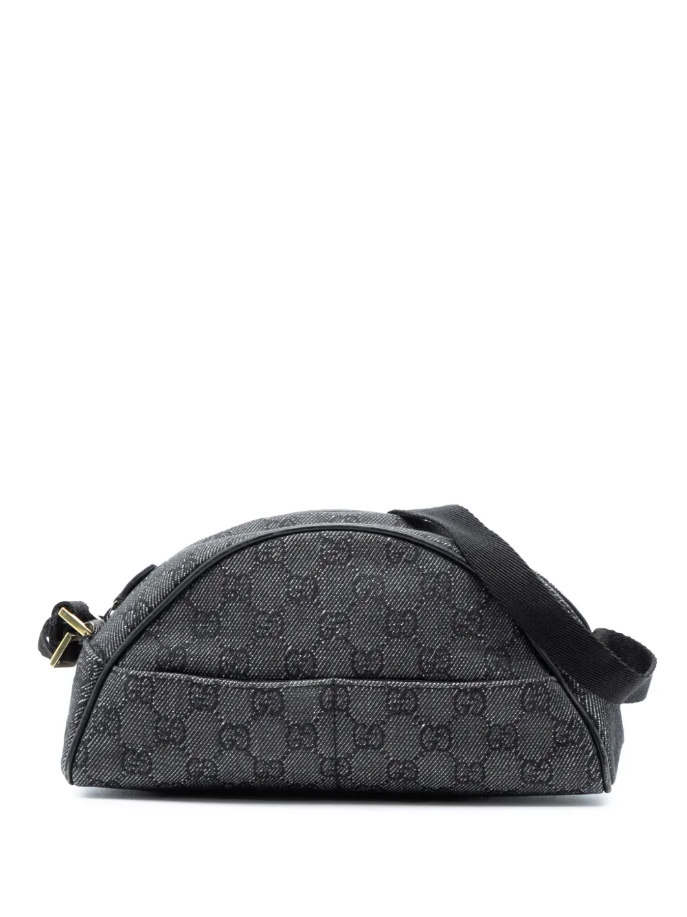 Gucci Pre-Owned 2000-2015 GG Denim shoulder bag - Grigio