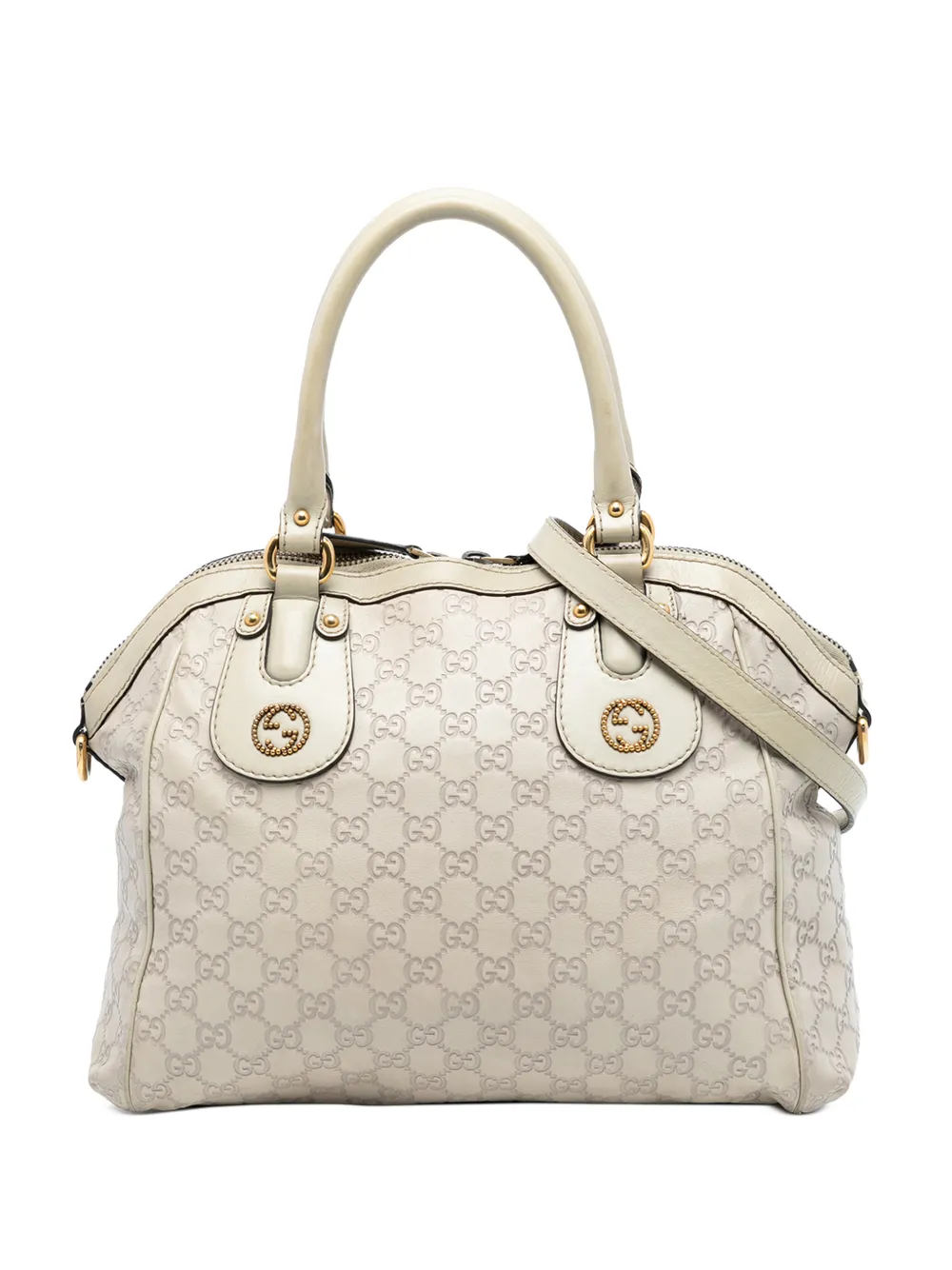 Gucci Pre-Owned 2016-2025 Medium Guccissima Scarlett satchel - Marrone