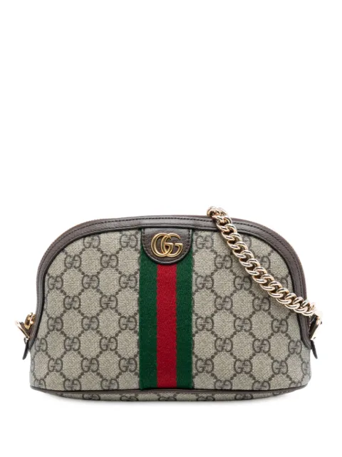 Gucci Pre-Owned 2016-2025 Mini GG Supreme Web Ophidia crossbody bag