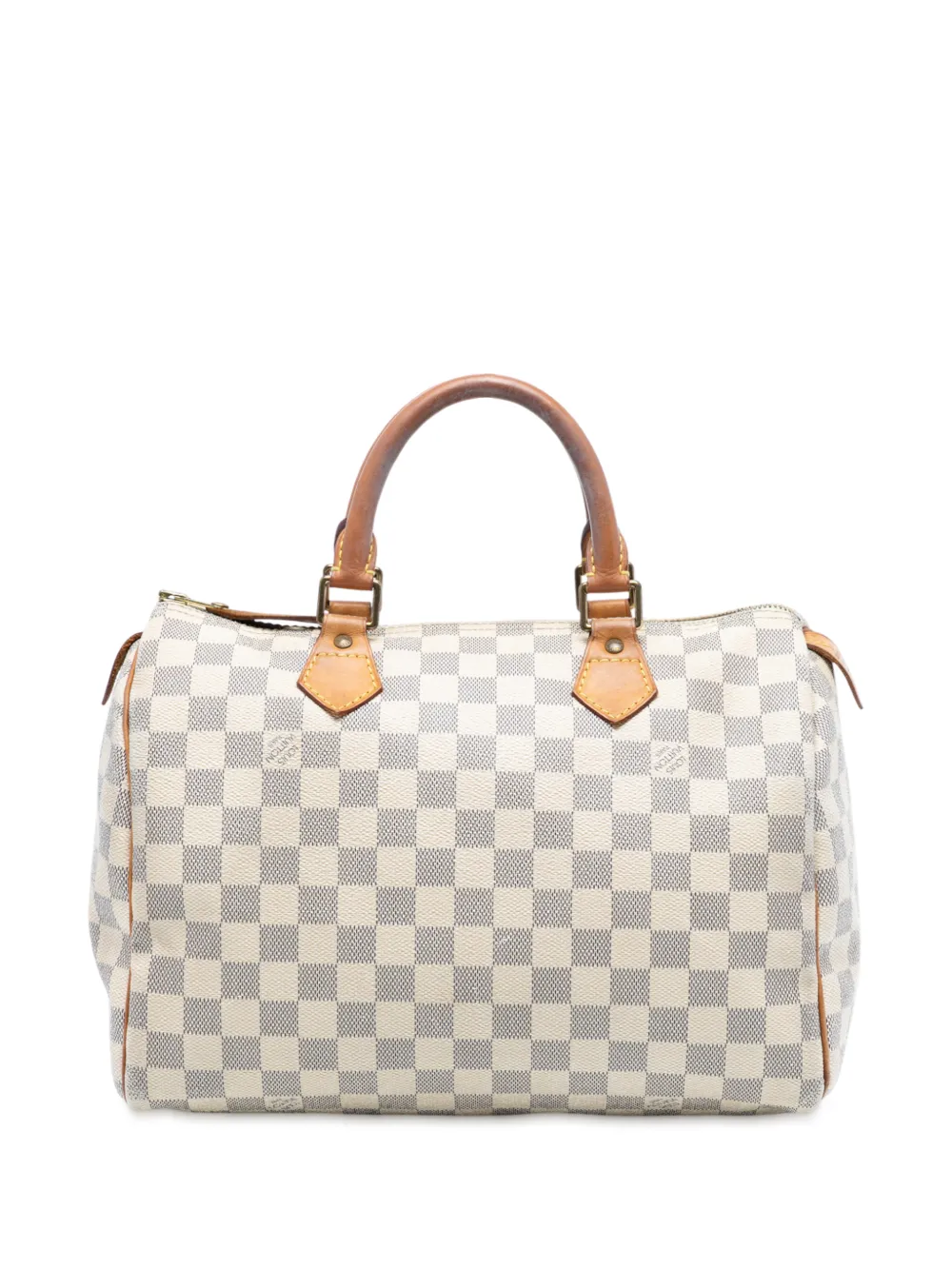 Louis Vuitton Pre-Owned 2006 Damier Azur Speedy 30 boston bag - Bianco