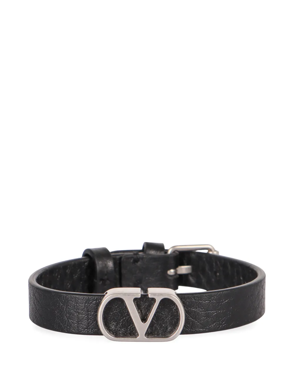 Valentino Garavani logo-buckle belt - Nero