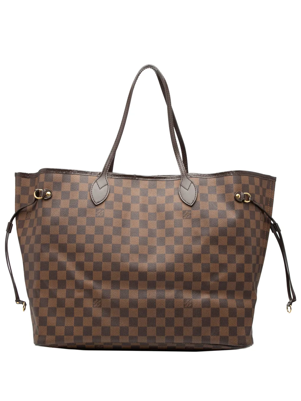 Louis Vuitton Pre-Owned 2008 Damier Ebene Neverfull GM tote bag - Marrone