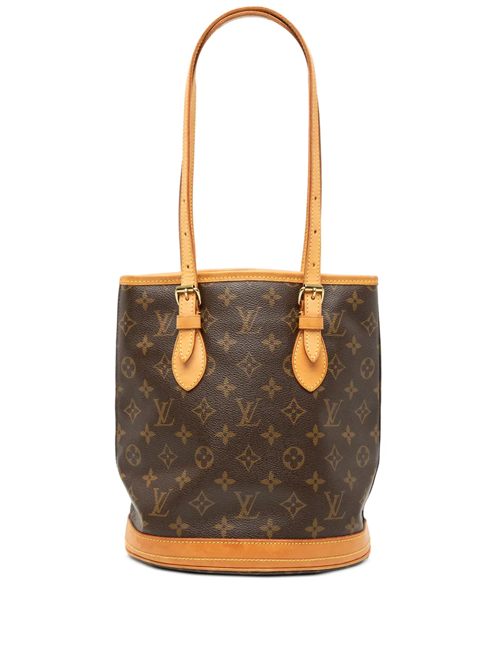 Louis Vuitton Pre-Owned 2004 Monogram Petit bucket bag - Marrone