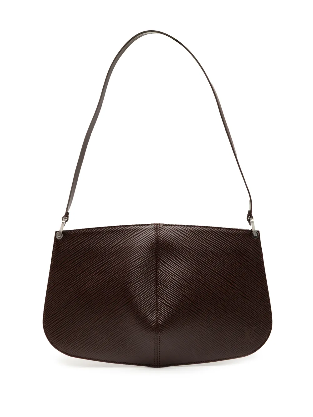 Louis Vuitton Pre-Owned 2001 Epi Demi Lune Pochette shoulder bag - Marrone