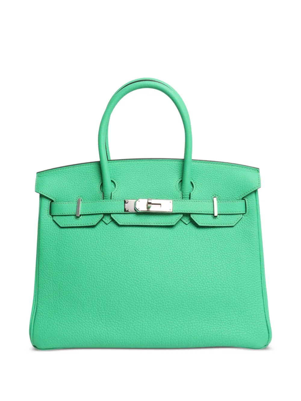 Hermès Pre-Owned Birkin 30 leather tote bag - Verde