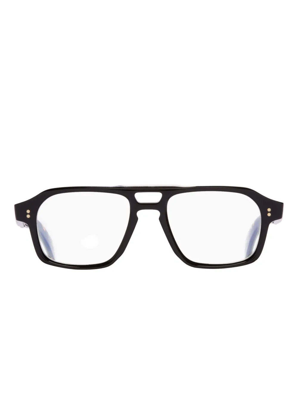 Cutler & Gross GR15 geometric glasses - Nero