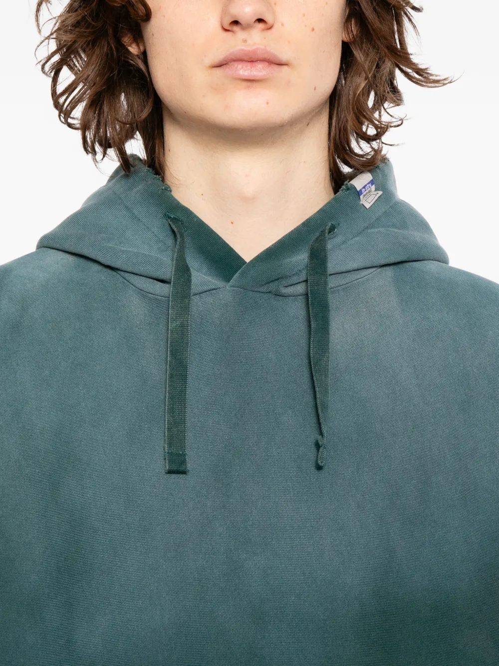 Maison MIHARA YASUHIRO Sun Faded Like Hoodie | Green | FARFETCH ZA