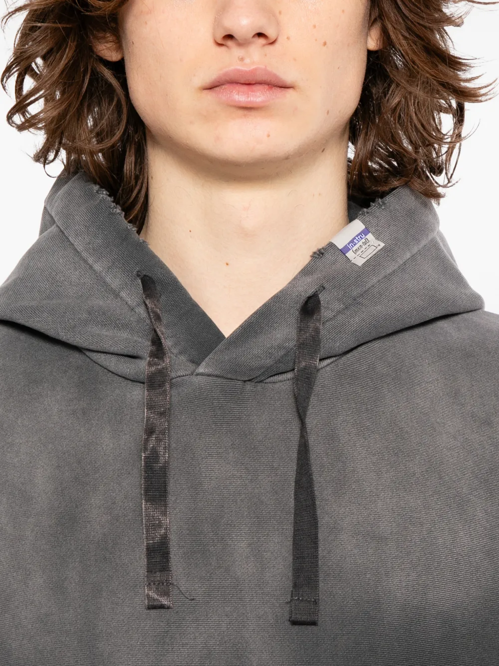 Maison MIHARA YASUHIRO Sun Faded Like hoodie Grijs