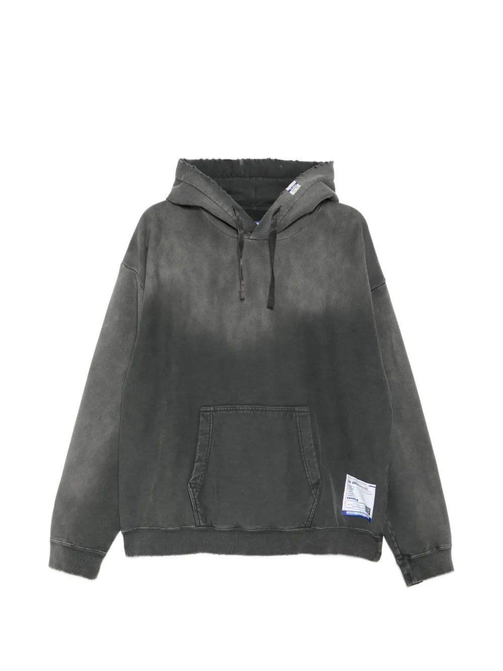 Maison MIHARA YASUHIRO Sun Faded Like hoodie - Grigio