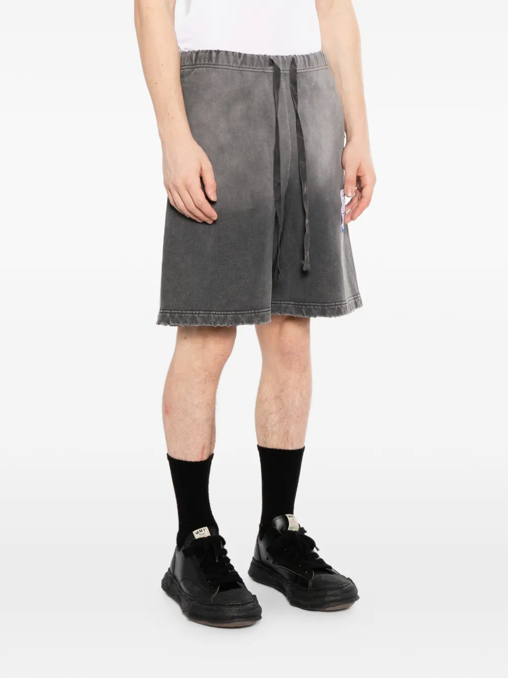 Maison MIHARA YASUHIRO Sun Faded Like sweat shorts Grijs