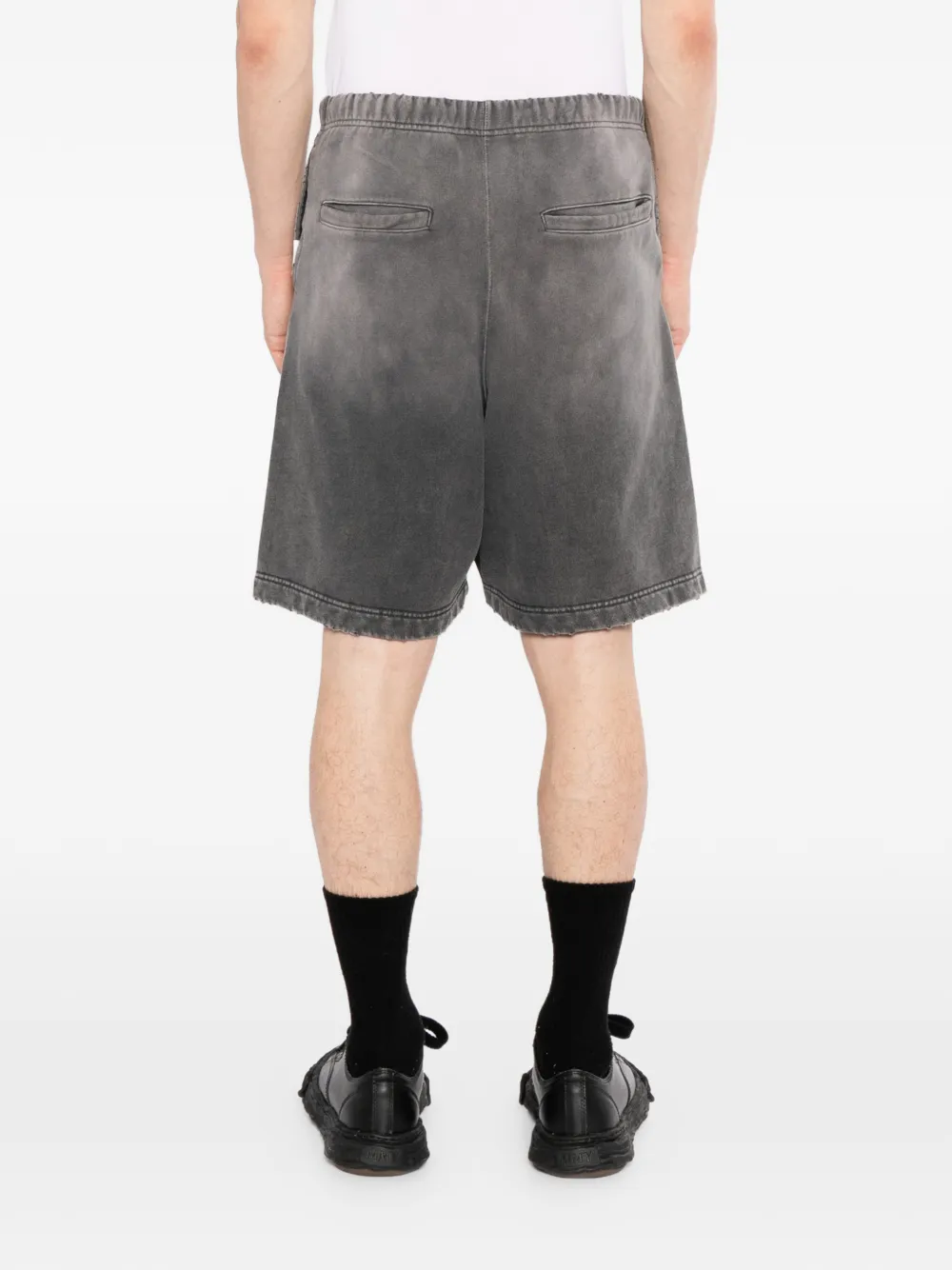 Maison MIHARA YASUHIRO Sun Faded Like sweat shorts Grijs