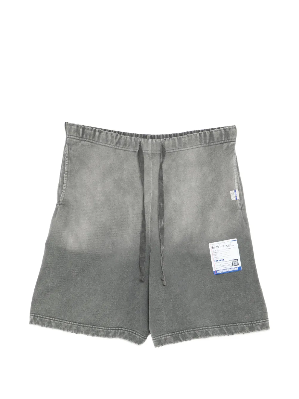 Maison MIHARA YASUHIRO Sun Faded Like sweat shorts - Grigio