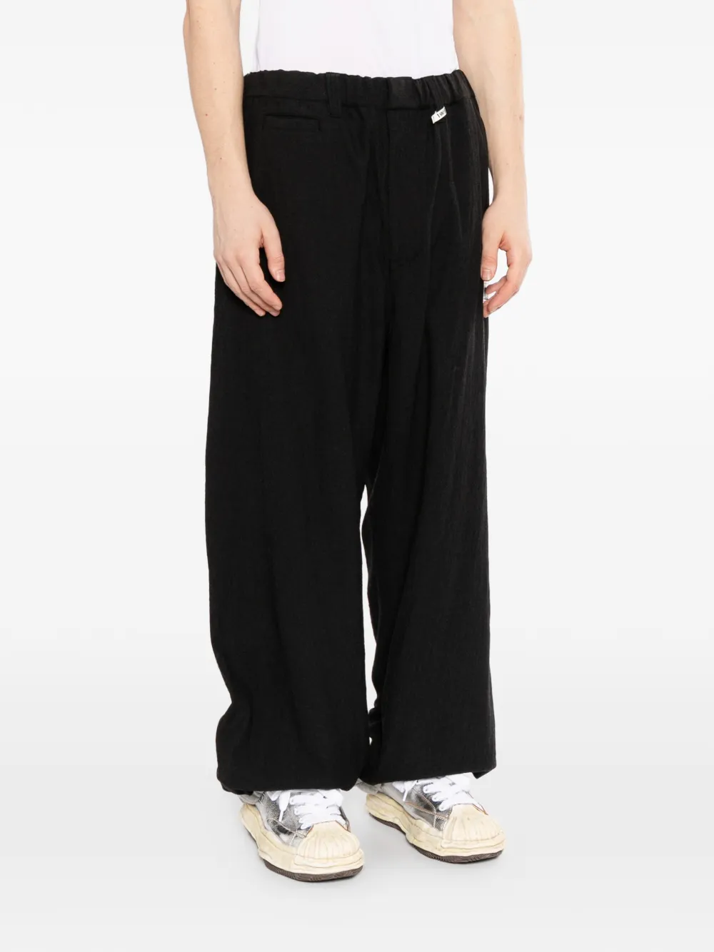 Maison MIHARA YASUHIRO Gelaagde broek Zwart